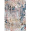 Tapis à motif abstrait bleu Massad-24110219