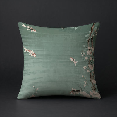 Modern Contemporary Indoor and Outdoor Throw Pillow