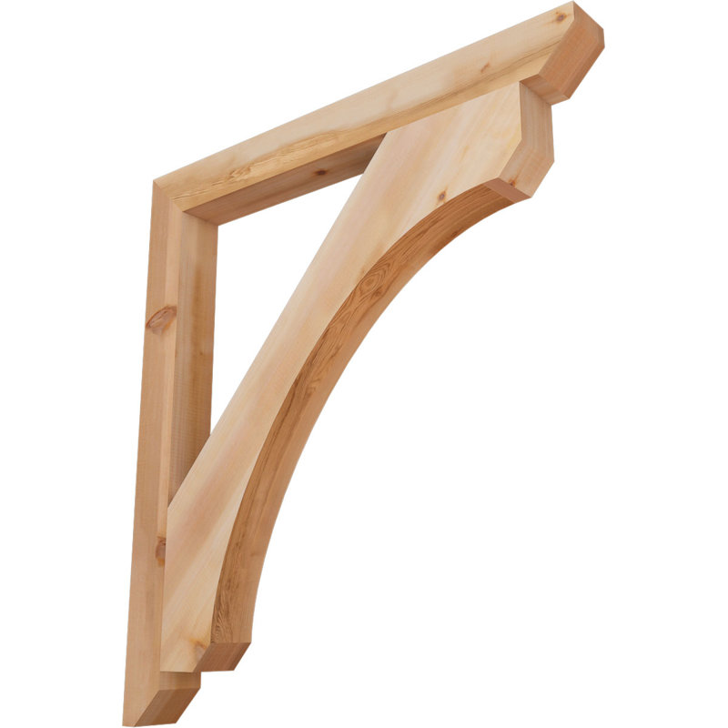 Support à lattes l 3 3 po x P 40 po x H 44 po, cèdre rouge de l'Ouest, H 44 po x l 3,5 po x P 40 po
