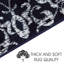 Tapis d'escalier intérieur agile, vibrant, doux et antidérapant 9 po x 28 po Aghaliss-301926881