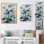 «Blue Leaf Foliage And Flowers I», reproduction sur toile-88543145-110955924