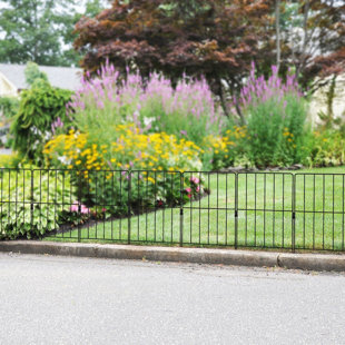Metal Fence Panels Included