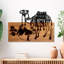 Handmade Wall Decor on Solid Wood