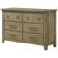Commode 6 tiroirs Pelton