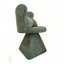 Fauteuil de coiffeuse pivotant avec dossier papillon-365944031