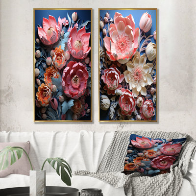 Ensemble de 2 Tulipes néon Bloom