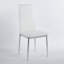 Ensemble de salle à manger 1 + 4, 5 pièces, table de salle à manger à pieds en métal Mid-Century pour 4-6 personnes avec plateau en verre, table de salle à manger à piédestal, table basse de loisirs-591180399