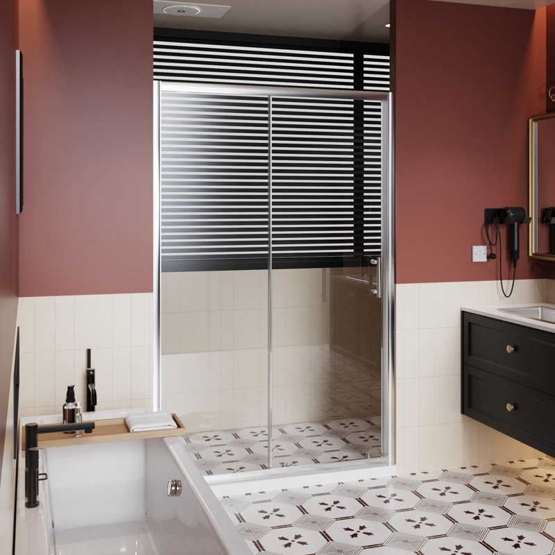 Single Sliding Shower Door