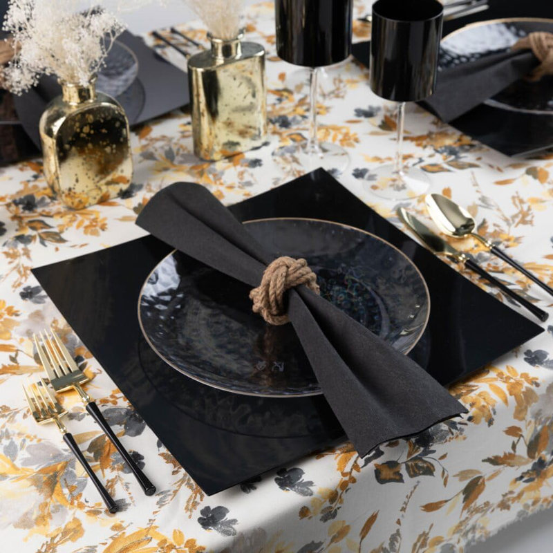 Disposable Dinner Plate, Set of 4