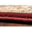 Tapis décoratif rouge de métier à tisser à la machine oriental-32501315