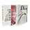 Ensemble de 3 faux livres de luxe - livres de décoration de style rétro pour table basse, bureau personnel, tablette - idée cadeau parfaite