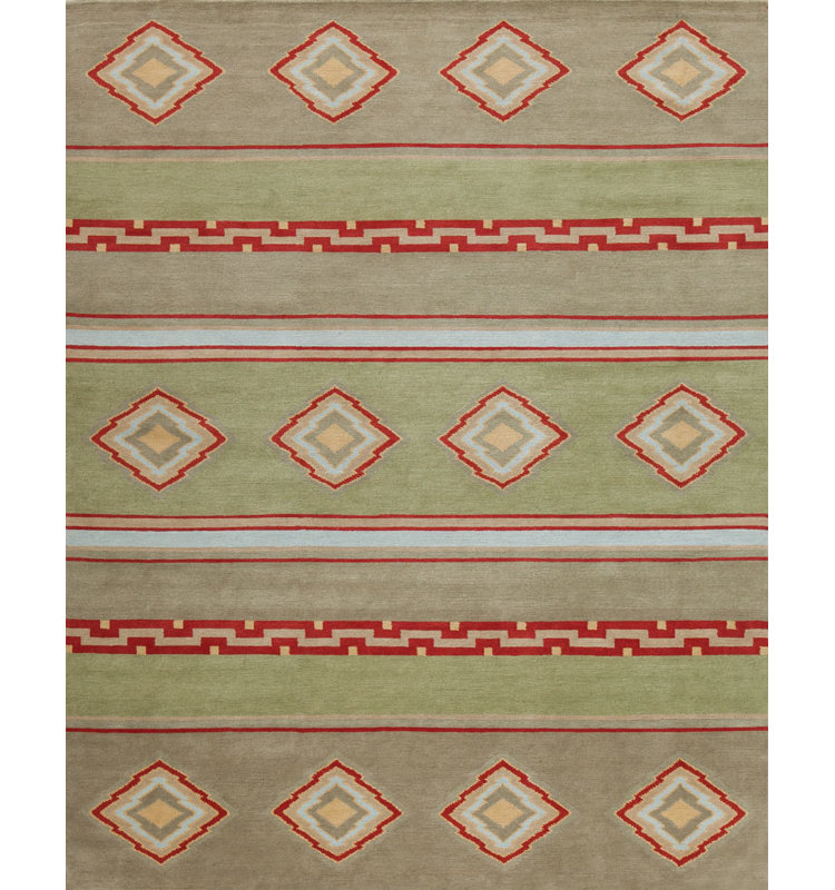 Mesa Wool Southwestern Area Rug, Rectangle 10' x 14'