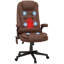 Fauteuil de bureau à massage à haut dossier avec 6 points de vibration-111865021-122061100