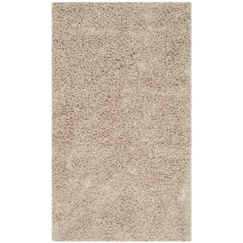 Bethsabee Solid Colour Hand Woven Area Rug, Rectangle 91 x 152 cm