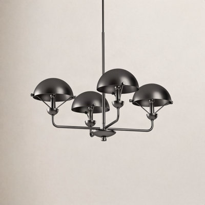 Iron 4-Light Chandelier