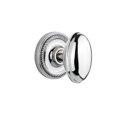 Rope Rosette with Homestead Door Knob