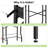 Leliana Metal Freestanding Over the Toilet Storage-1694828357