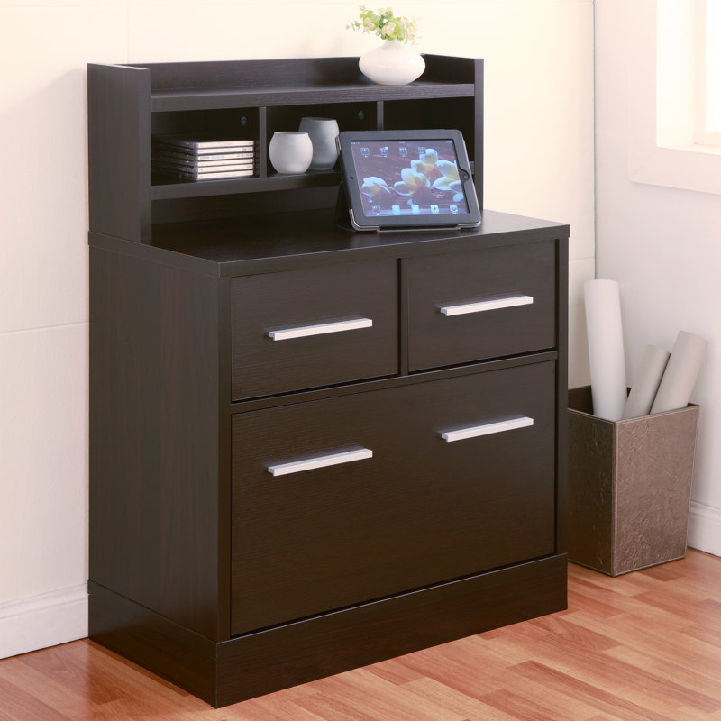 32'' Wide 3 -Drawer File Cabinet