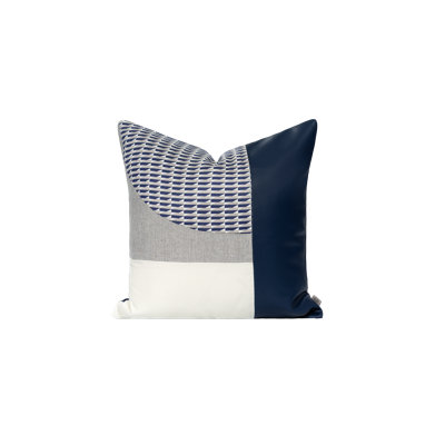 Patchwork Reversible Throw Pillow