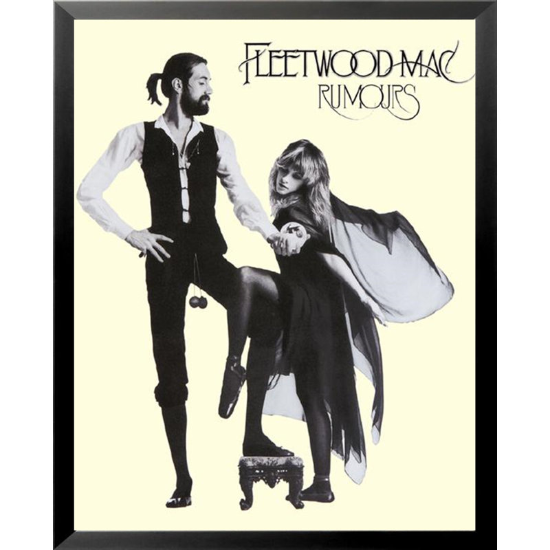 «Fleetwood Mac Rumours 1977 Music», reproduction d'impression sur papier