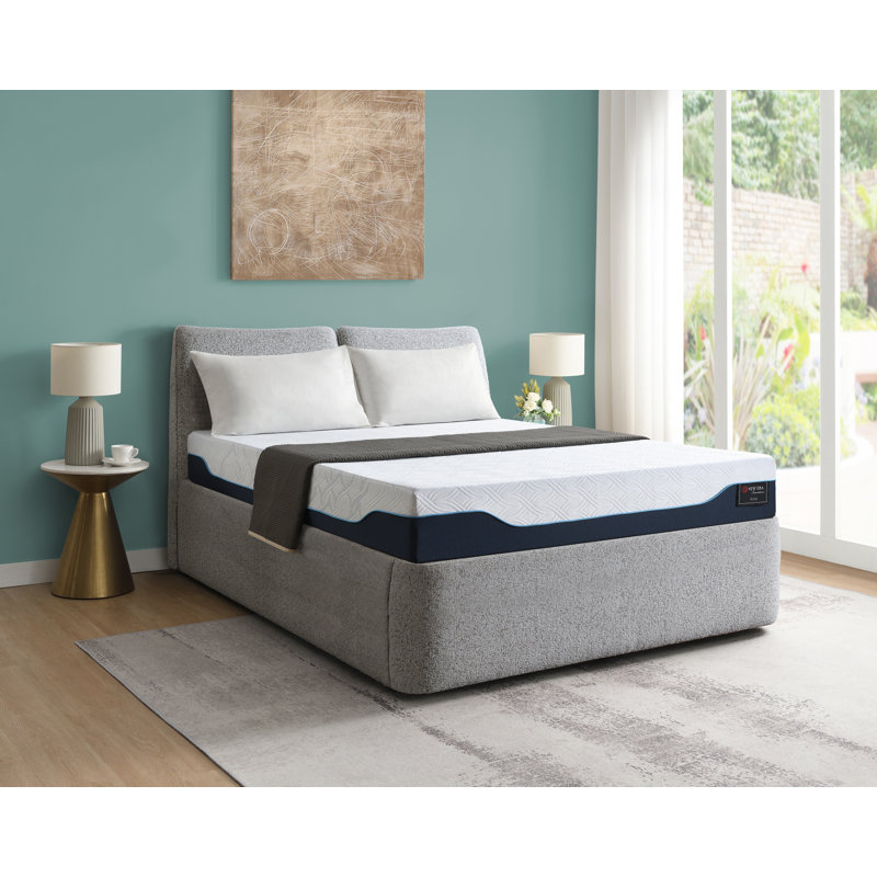 Matelas en mousse viscoélastique gélifiée et sommeil, Grand lit, 8"