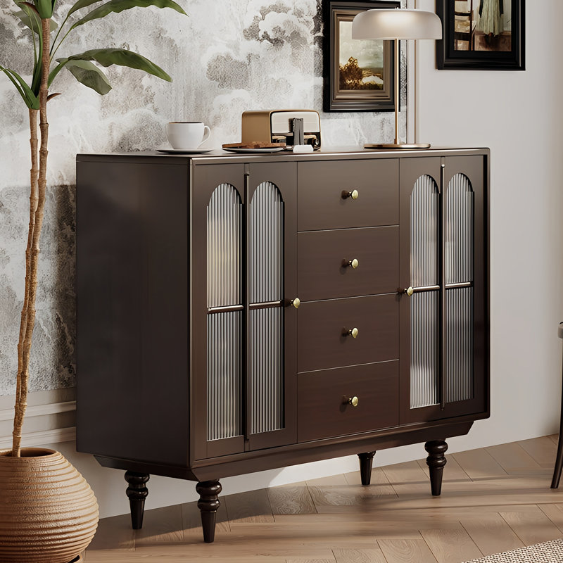 Buffet de rangement de style luxueux et rétro