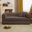 Canapé-lit futon convertible 4 en 1 en velours côtelé, 63 pouces, avec 2 oreillers, aucun assemblage requis-1443662629-1490432191