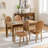 French Style Antique Painting Dining Chair ,Set of 2-738334055