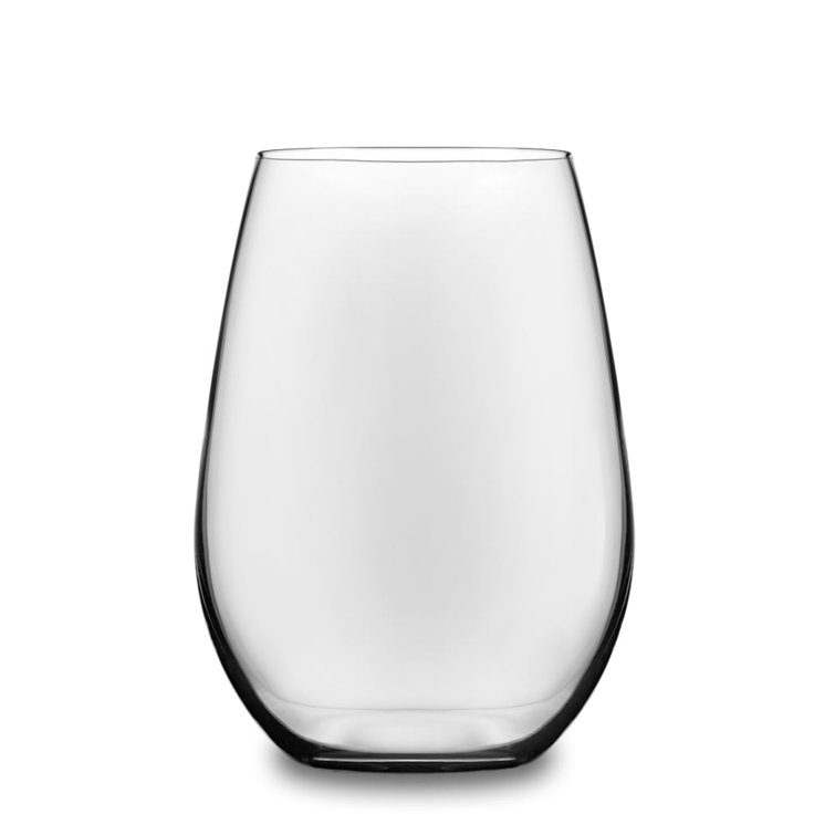 Set of 12 Strong and Versatile 12 Ounce Wine Glasses - Durable - Dishwasher  Safe