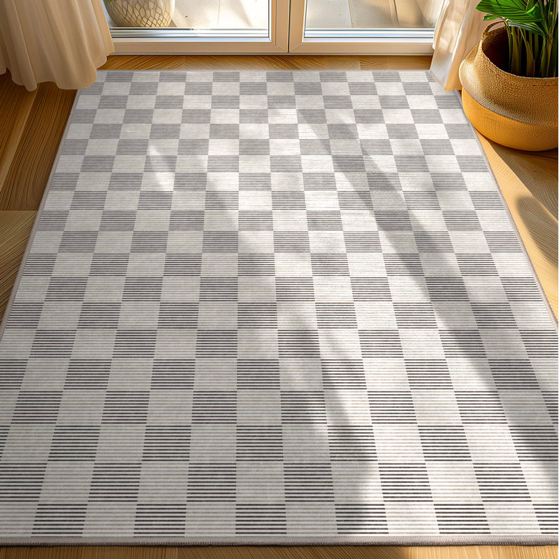 Kehr Summit Brown Geometric Flatwoven Rug – Easy Clean & Durable, Rectangle 13' x 9'10"