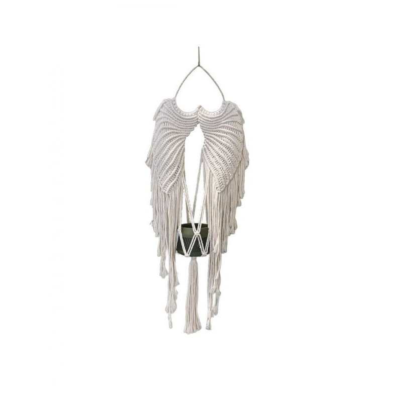 Macrame Wings Hanging Planter