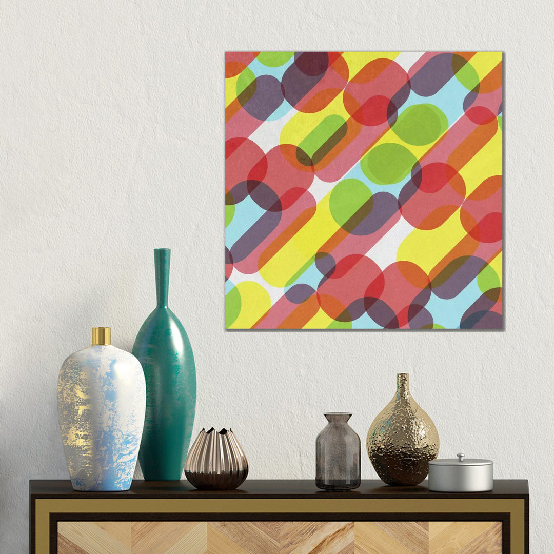 Bubble Burst Pattern von Tobias Fonseca - No Frame Gallery-Wrapped Canvas Giclée on Canvas