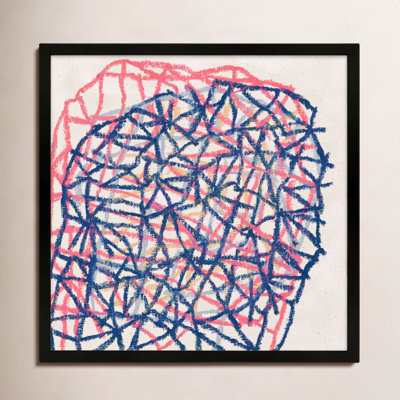 Drewes "Pink Tangle" Print by Stephanie Dennis
