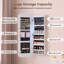 Armoire à bijoux à miroir 42,5 po H-1470158368
