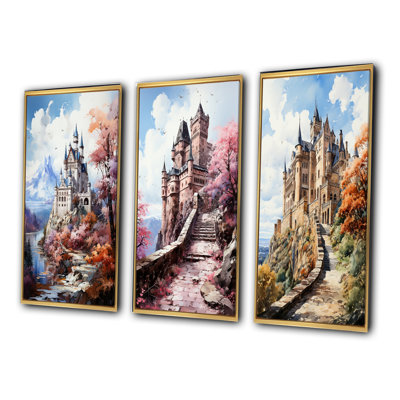 " Germany Neuschwanstein Castle " 3 - Pieces