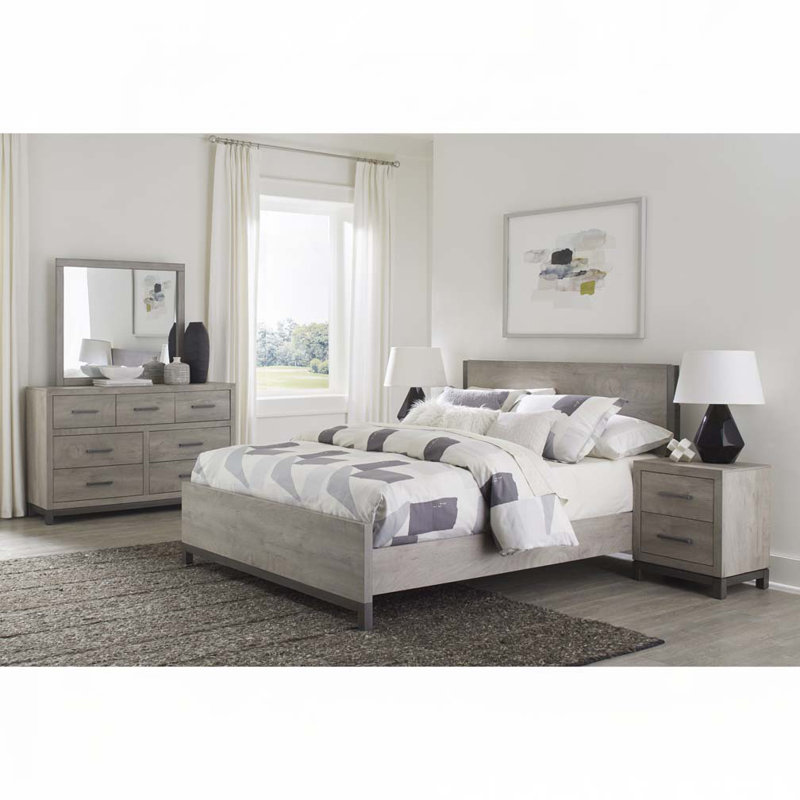 Wooden Platform Bed