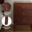 Table de chevet 3 tiroirs Mid-Century-1126891951