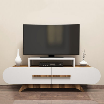 Abagail Unfinished TV Stand for TVs up to 55"