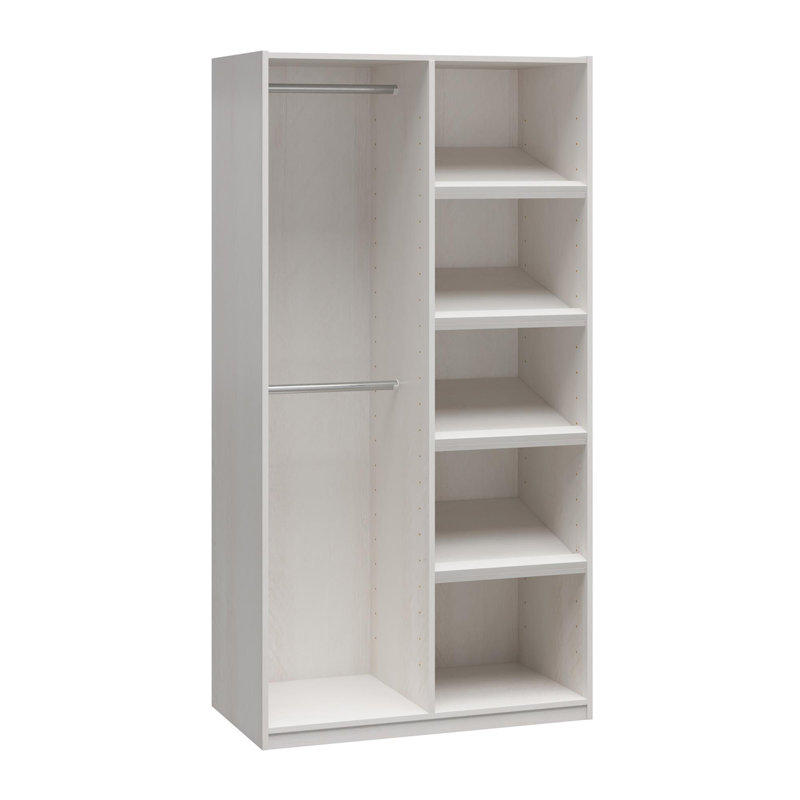Très grande armoire modulaire Suite avec tablettes ouvertes