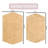 Morissette 100% Cotton Bath Rug, Non-slip, Absorbent, Machine Washable, Quick Dry 2 PCs set (21x34 / 24x40)-394369746