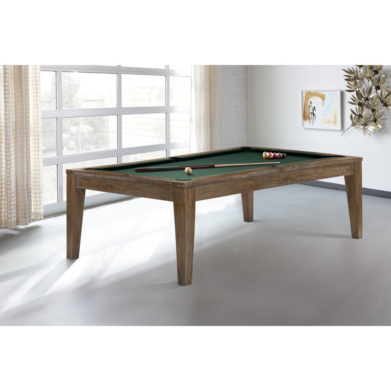 The Loft 8' Slate Billiard Table with Professional Installation Included, Oceanside