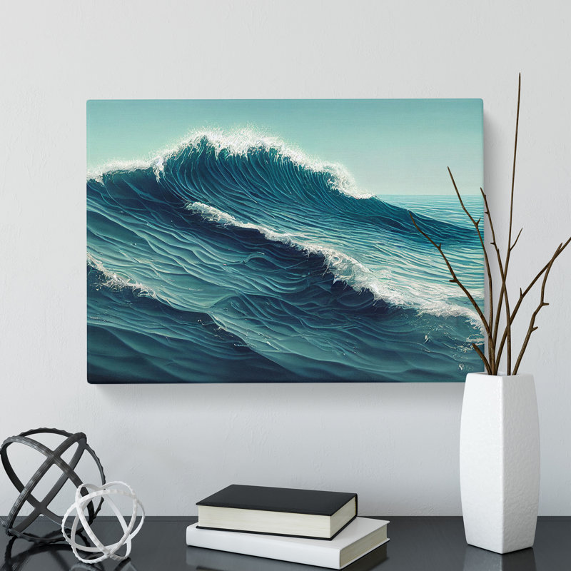 Sublime Ocean Wave - Wrapped Canvas