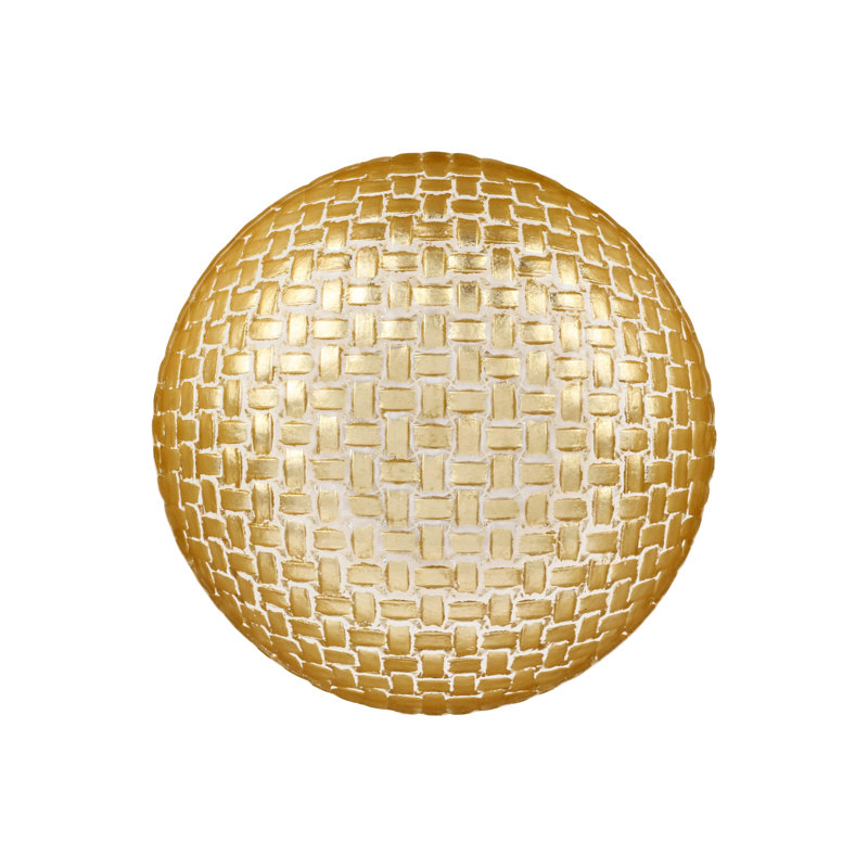 Rufolo Glass Basketweave Serving Bowl