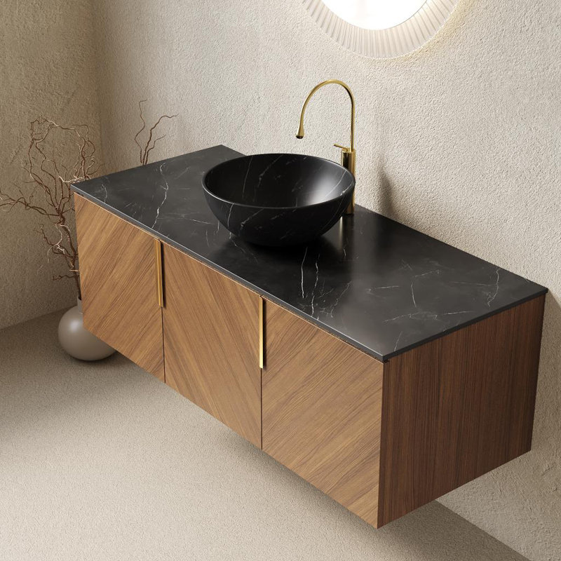 Meuble-lavabo 48 po avec lavabo en céramique