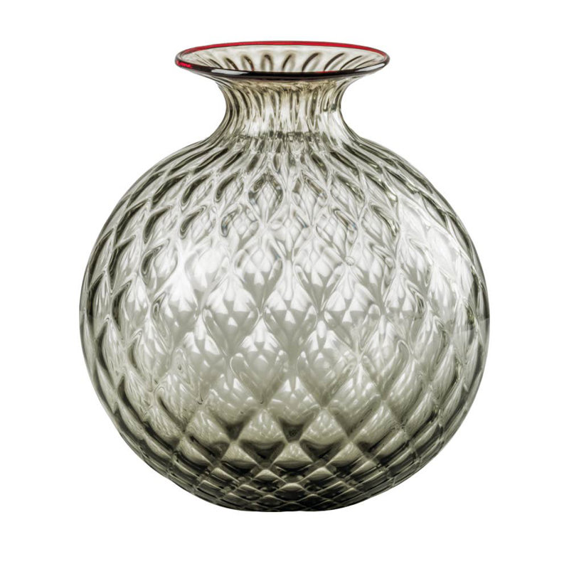 Venini Monofiore Balloton, 4.92" H x 4.33" W x 4.33" D, Ginkgo Biloba