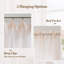 Paire de rideaux transparents avec passe-tringle Crinkle-110479046-110479045