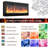Aitan 83" Fireplace TV Stand For 85/90''TV With 50'' Fireplace And LED Lights-1830922127-1828137660-1830851325