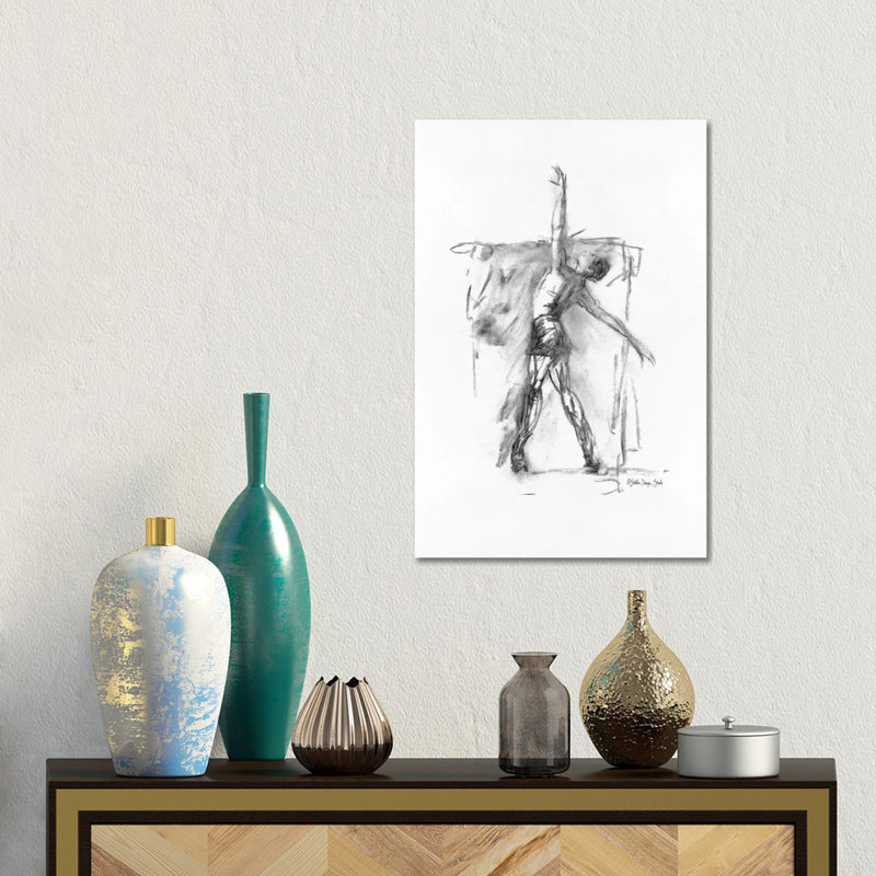 Dance Figure II by Stellar Design Studio - Gallery-Wrapped Canvas Giclée on Canvas, Canvas, 30.48 cm H x 45.72 cm W