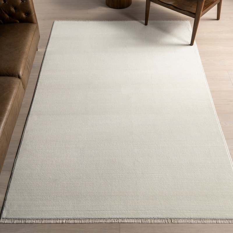 Raya Contemporary Solid Area Rug, Rectangle 8'8" x 13'