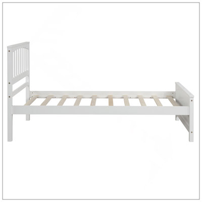 Lit plateforme en bois